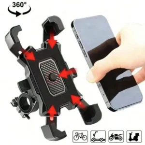 360° Auto-Lock Bike Phone Mount for 4.7-6.8" Phones