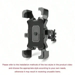 360° Auto-Lock Bike Phone Mount for 4.7-6.8" Phones - Thumbnail Image 3