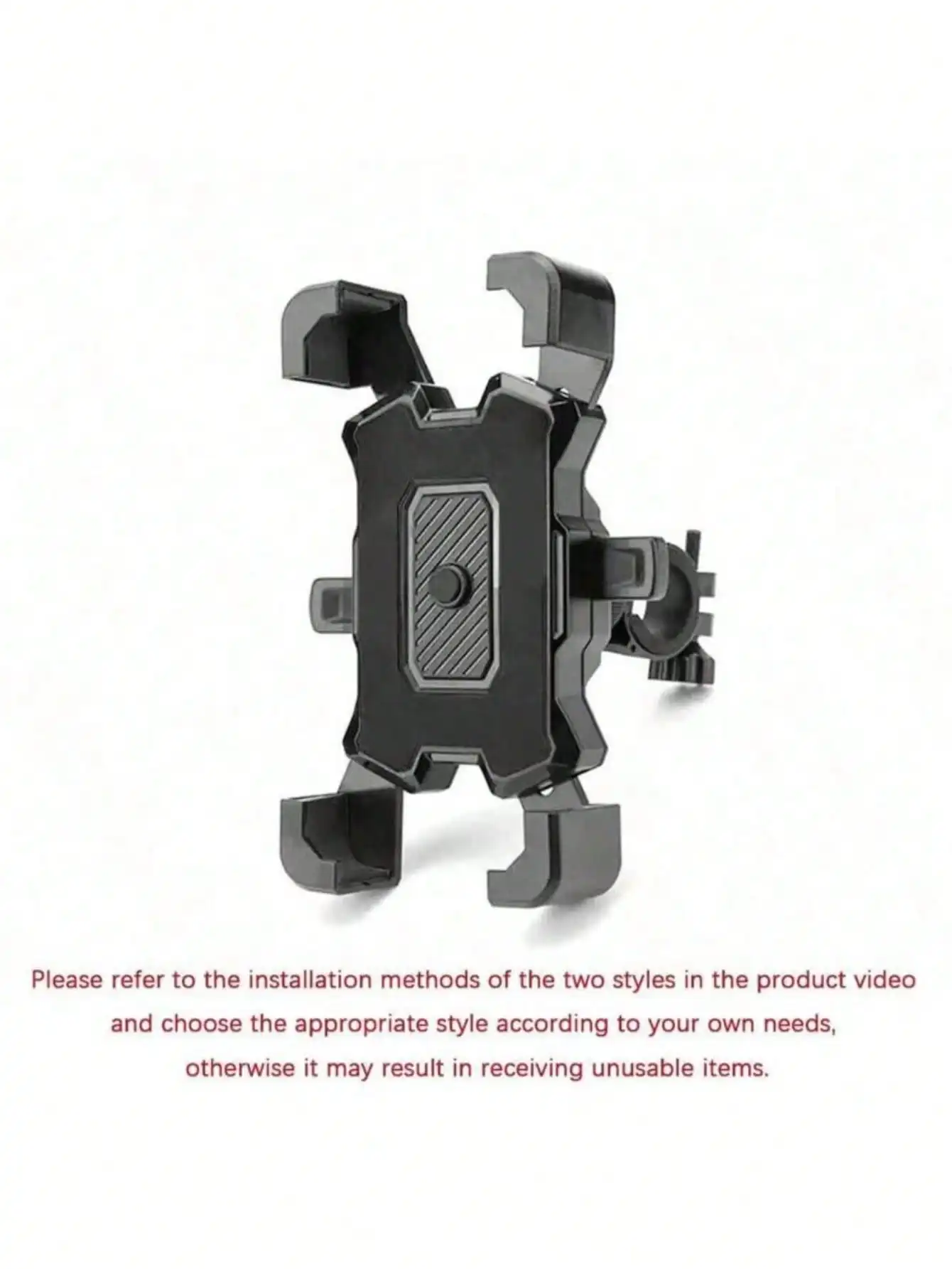 360° Auto-Lock Bike Phone Mount for 4.7-6.8" Phones - Image 3