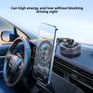 360° Magnetic Car Phone Mount with Foldable Arm - Thumbnail Image 4