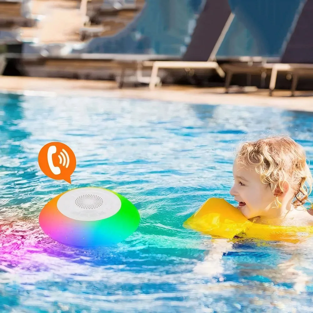 IPX7 Waterproof Floating Bluetooth Pool Speaker - Image 2
