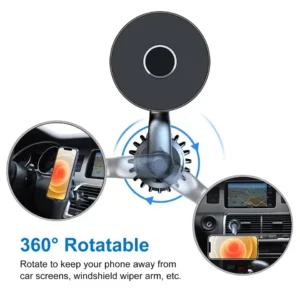 360° Magnetic MagSafe Car Phone Mount for Vent - Thumbnail Image 7