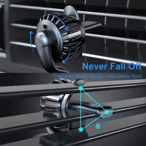 360° Magnetic MagSafe Car Phone Mount for Vent - Thumbnail Image 8