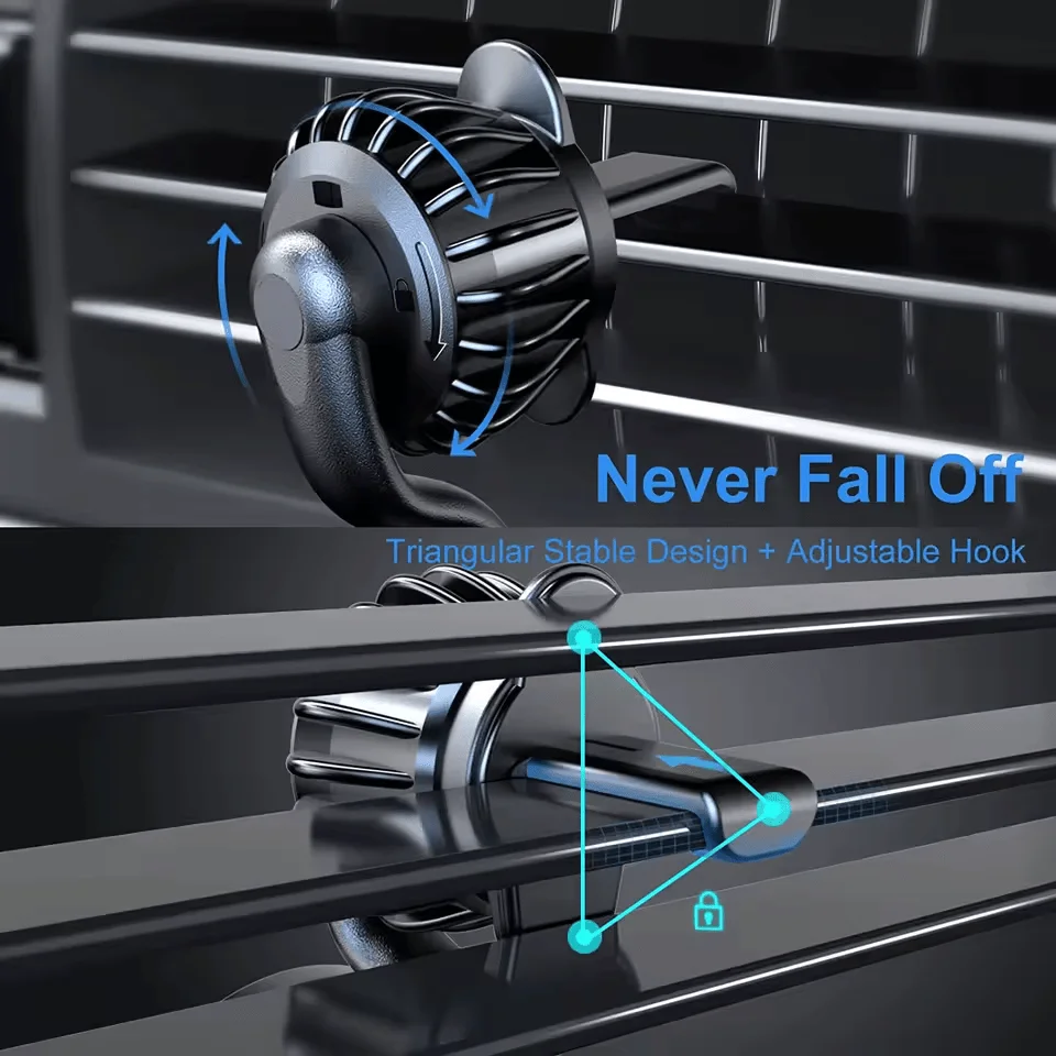 360° Magnetic MagSafe Car Phone Mount for Vent - Image 8