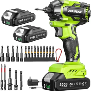 Robustrue 21V Brushless Impact Driver, 230N.m - Thumbnail Image 8