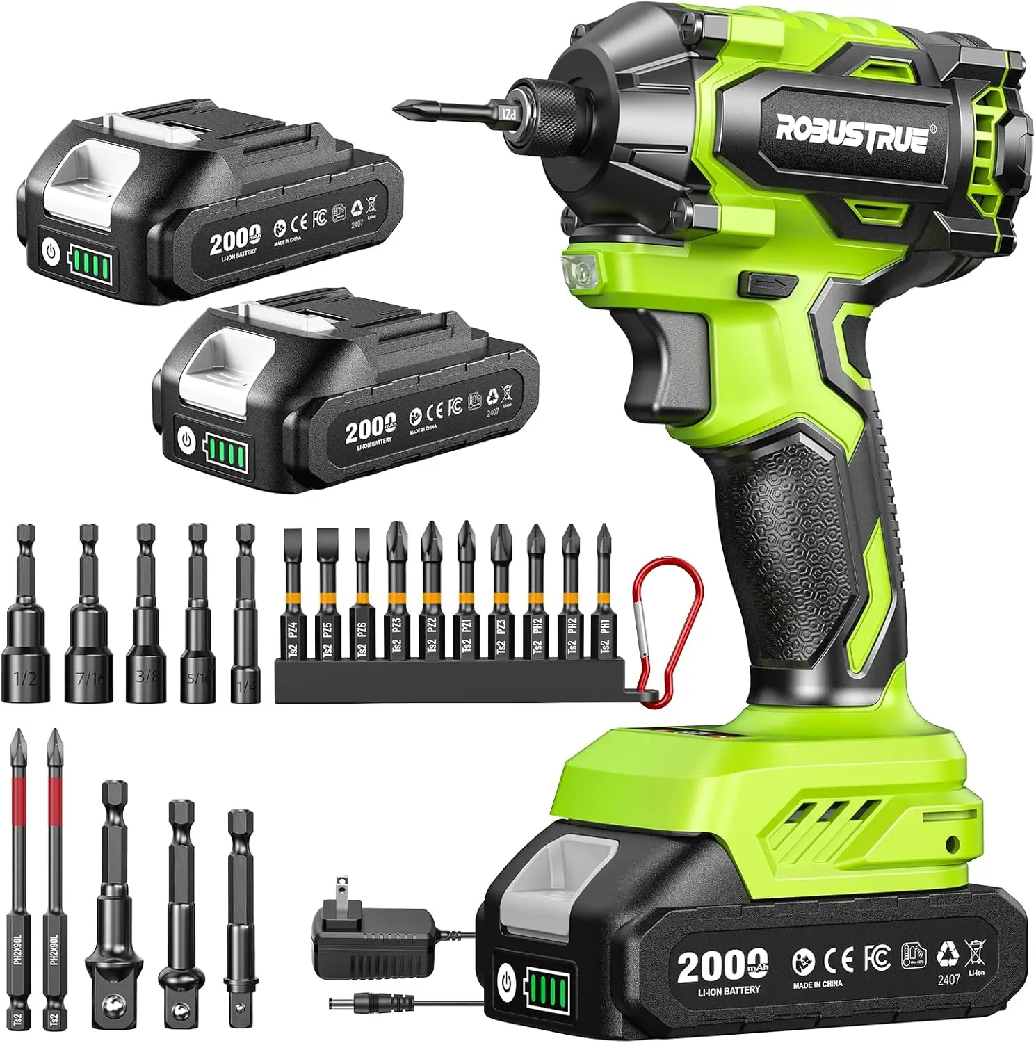 Robustrue 21V Brushless Impact Driver, 230N.m - Image 8