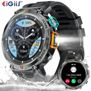 EIGIIS KE3 Bluetooth Call Smartwatch for Men