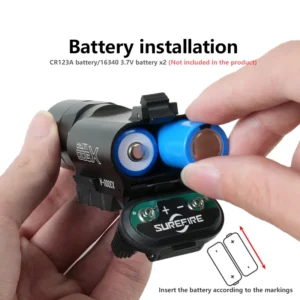 SF X300U 1000LM Tactical Scout Light, 20mm Rail - Thumbnail Image 5
