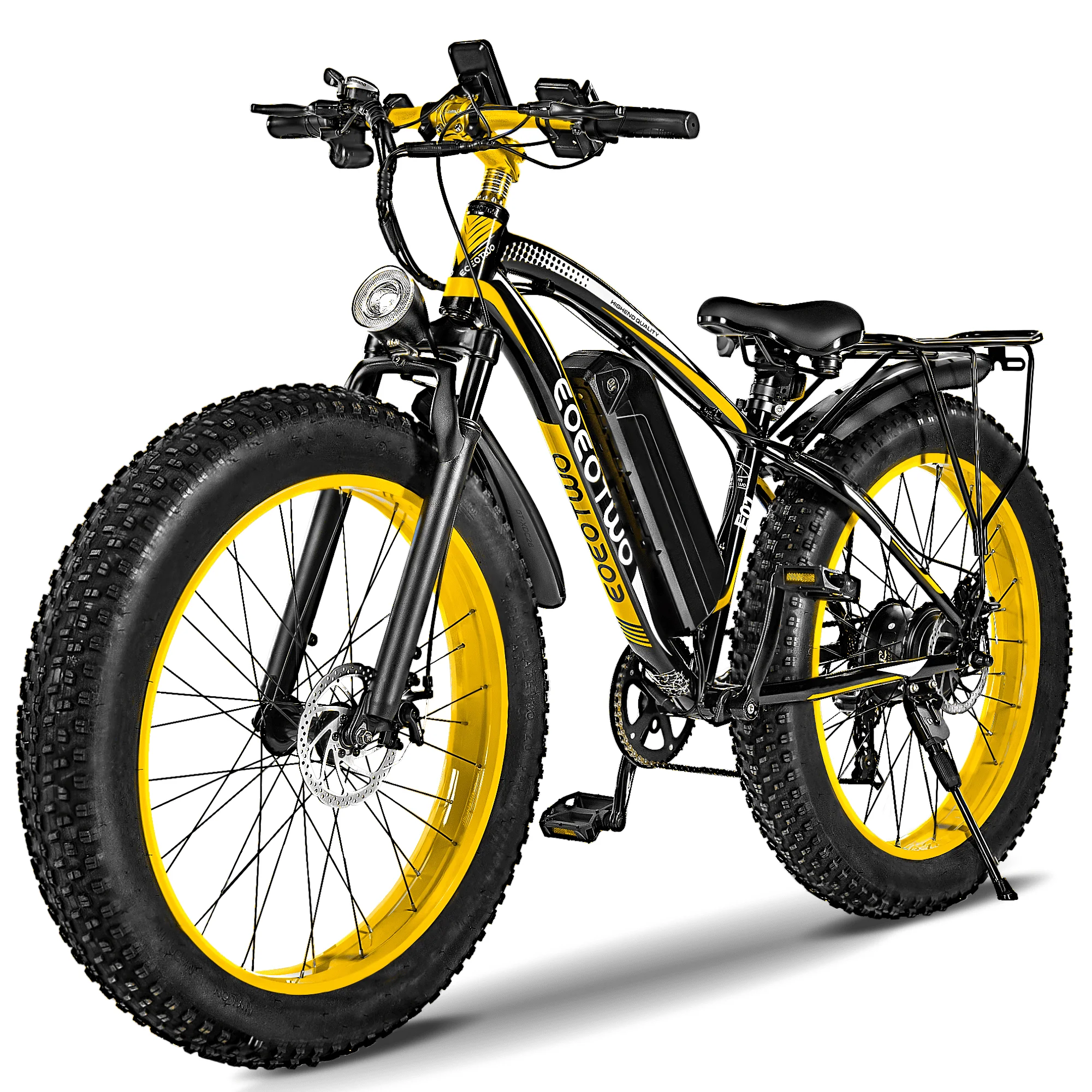 EOEOTWO 1000W Fat Tire Electric Bike, 34 MPH - Image 11