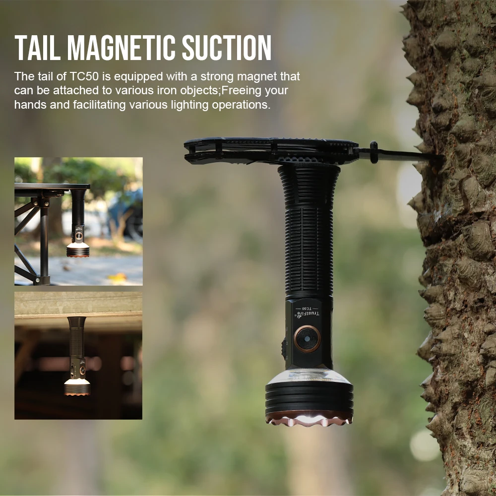 TrustFire TC50 5100LM Rechargeable Camping Lantern - Image 7