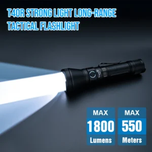 TrustFire T40R 1800LM Tactical LED Flashlight - Thumbnail Image 2