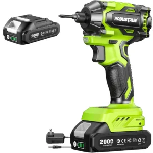 Robustrue 21V Brushless Impact Driver, 230N.m - Thumbnail Image 9