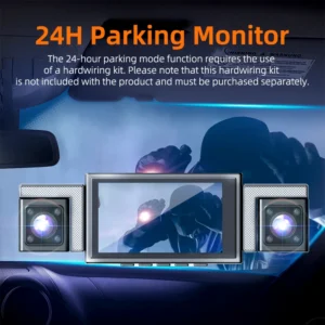 4K 360° 4-Channel Dash Cam WiFi GPS - Thumbnail Image 6