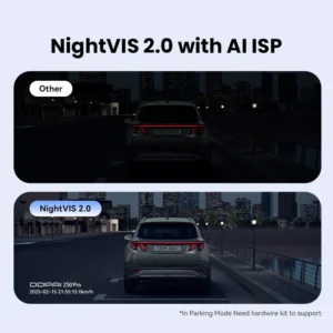 DDPAI Z50 Pro 4K Front Rear Dash Cam WiFi GPS - Thumbnail Image 4