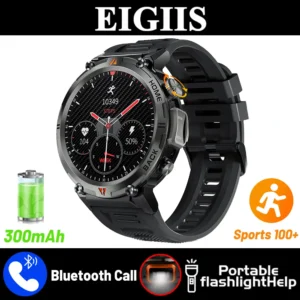 EIGIIS KE3 Bluetooth Call Smartwatch for Men - Thumbnail Image 11