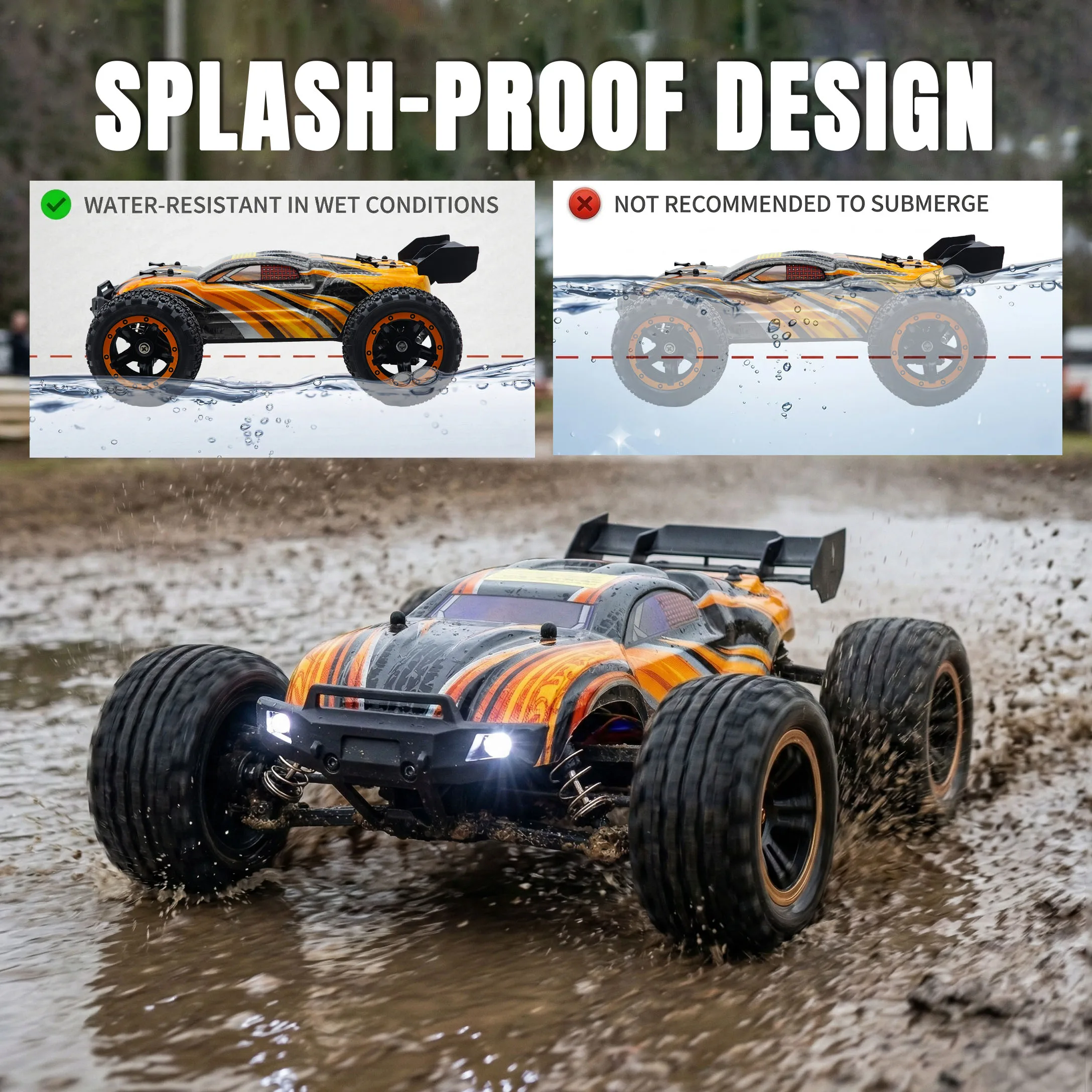 HAIBOXING 16890S 1:16 4WD RC Truck 25MPH - Image 4