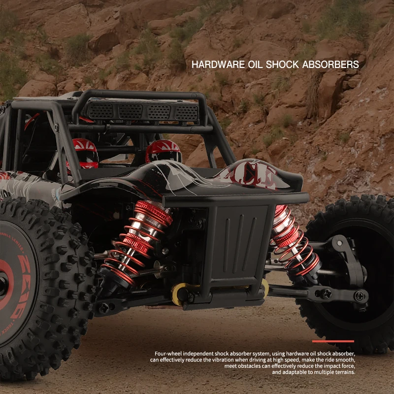 WLtoys 124016 124017 RC Car 75km/h 4WD Brushless - Image 5
