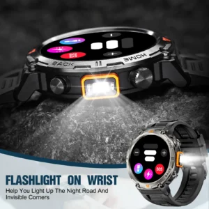 EIGIIS KE3 Bluetooth Call Smartwatch for Men - Thumbnail Image 2