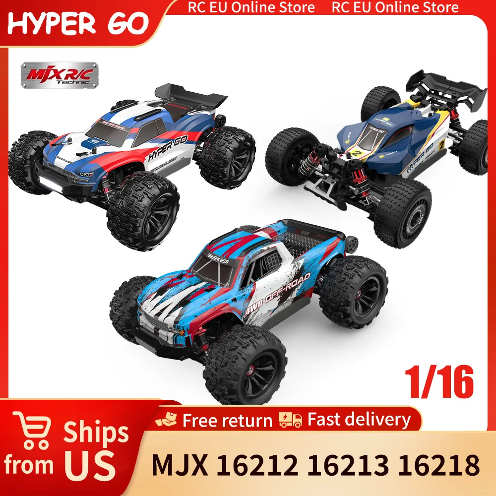 MJX Hyper Go 1/16 4WD Brushless RC Car - Image 2