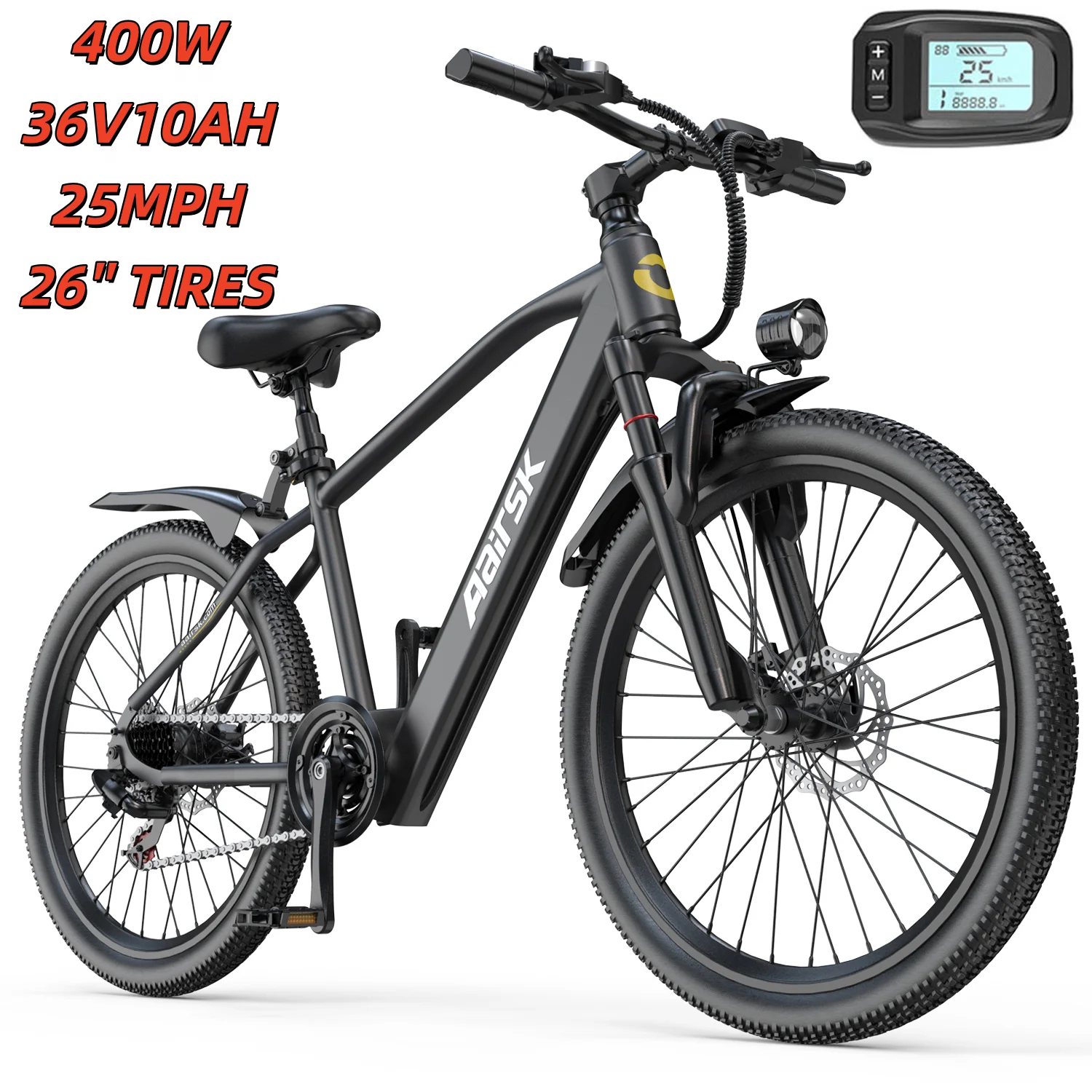 EOEOTWO 1000W Fat Tire Electric Bike, 34 MPH - Image 14