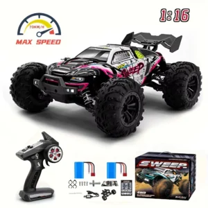 1/16 4WD Brushless RC Car 70KM/H Off-Road - Thumbnail Image 8