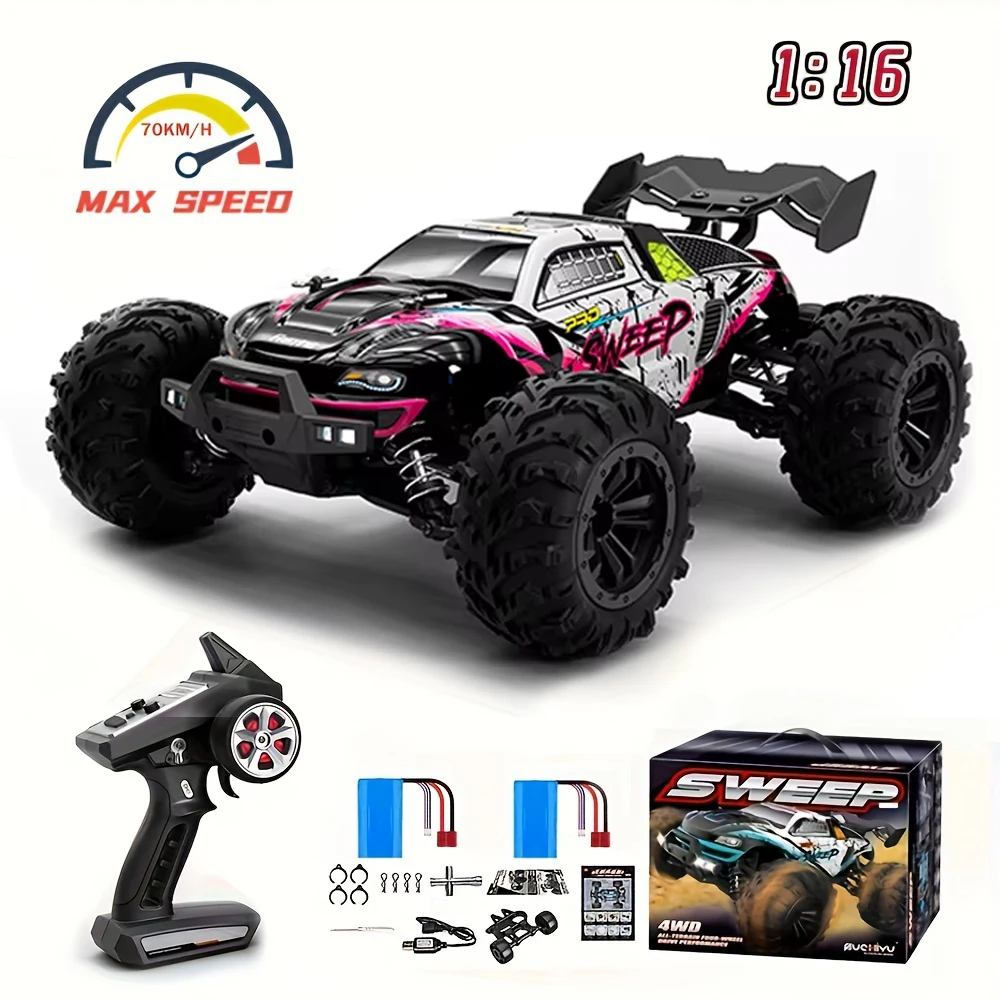 1/16 4WD Brushless RC Car 70KM/H Off-Road - Image 8