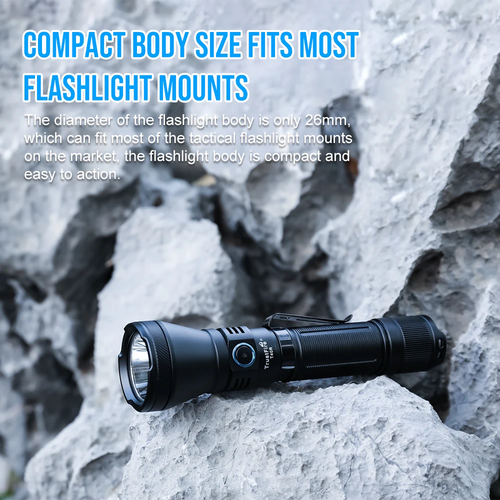 TrustFire T40R 1800LM Tactical LED Flashlight - Image 6