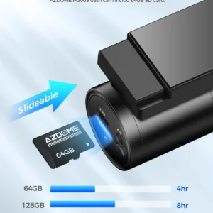 AZDOME M300S 4K Front Rear Dash Cam WiFi GPS - Thumbnail Image 6