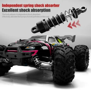 1/16 4WD Brushless RC Car 70KM/H Off-Road - Thumbnail Image 4