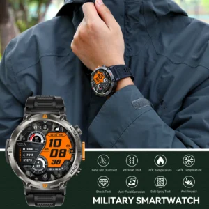 EIGIIS KE3 Bluetooth Call Smartwatch for Men - Thumbnail Image 3