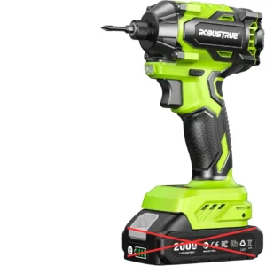 Robustrue 21V Brushless Impact Driver, 230N.m - Thumbnail Image 7
