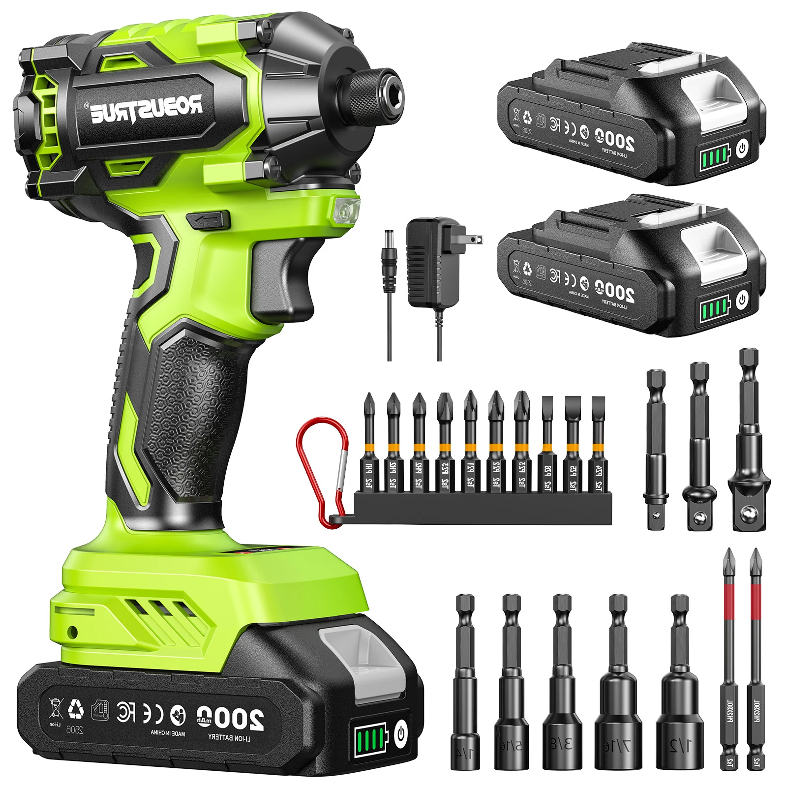 Robustrue 21V Brushless Impact Driver, 230N.m - Image 1