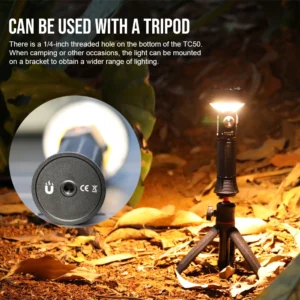 TrustFire TC50 5100LM Rechargeable Camping Lantern - Thumbnail Image 8