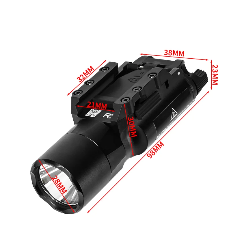 SF X300U 1000LM Tactical Scout Light, 20mm Rail - Image 6