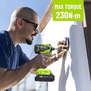 Robustrue 21V Brushless Impact Driver, 230N.m - Thumbnail Image 2