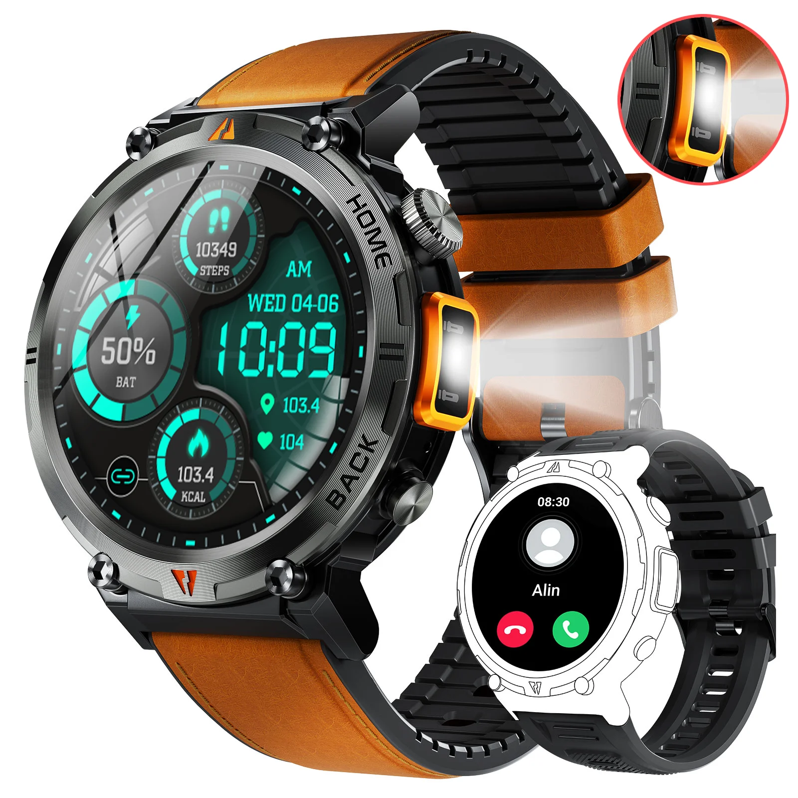 EIGIIS KE3 Bluetooth Call Smartwatch for Men - Image 8