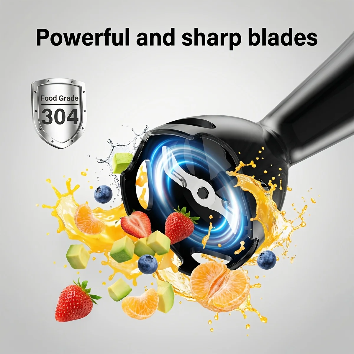 Hand Blender, Electric Stick Mixer for Smoothies - Image 3