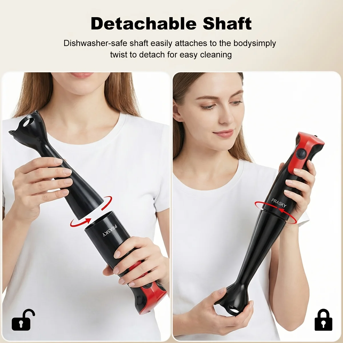 Hand Blender, Electric Stick Mixer for Smoothies - Image 6