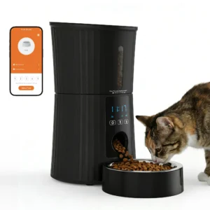 4L Automatic Cat Feeder, WiFi App Control - Thumbnail Image 8