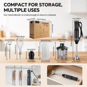 110V Multi-Purpose 5-in-1 Electric Blender Set - Thumbnail Image 8