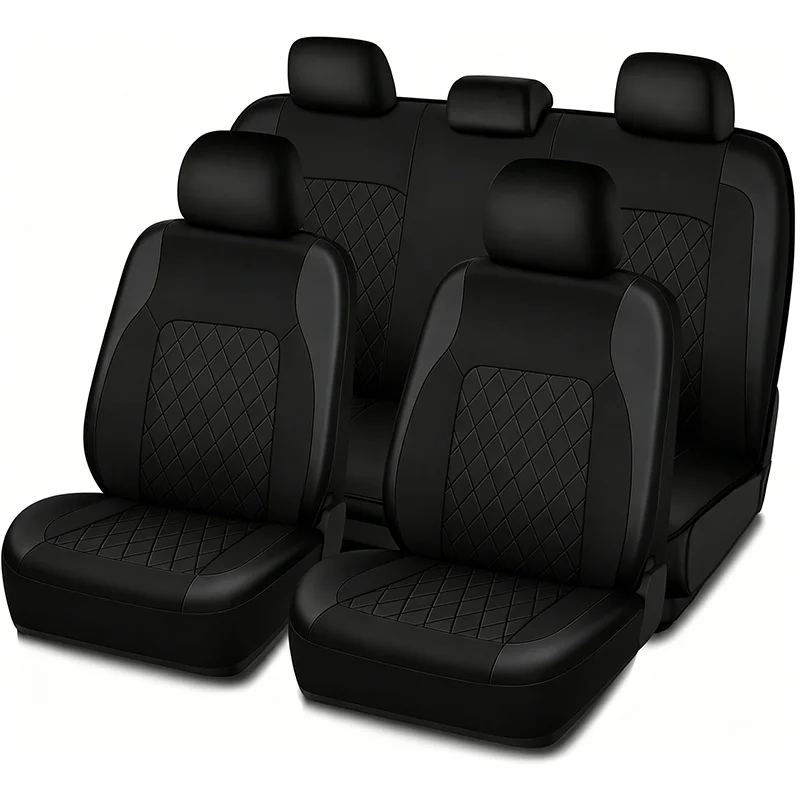 PU Leather Car Seat Covers, Universal Fit - Image 11
