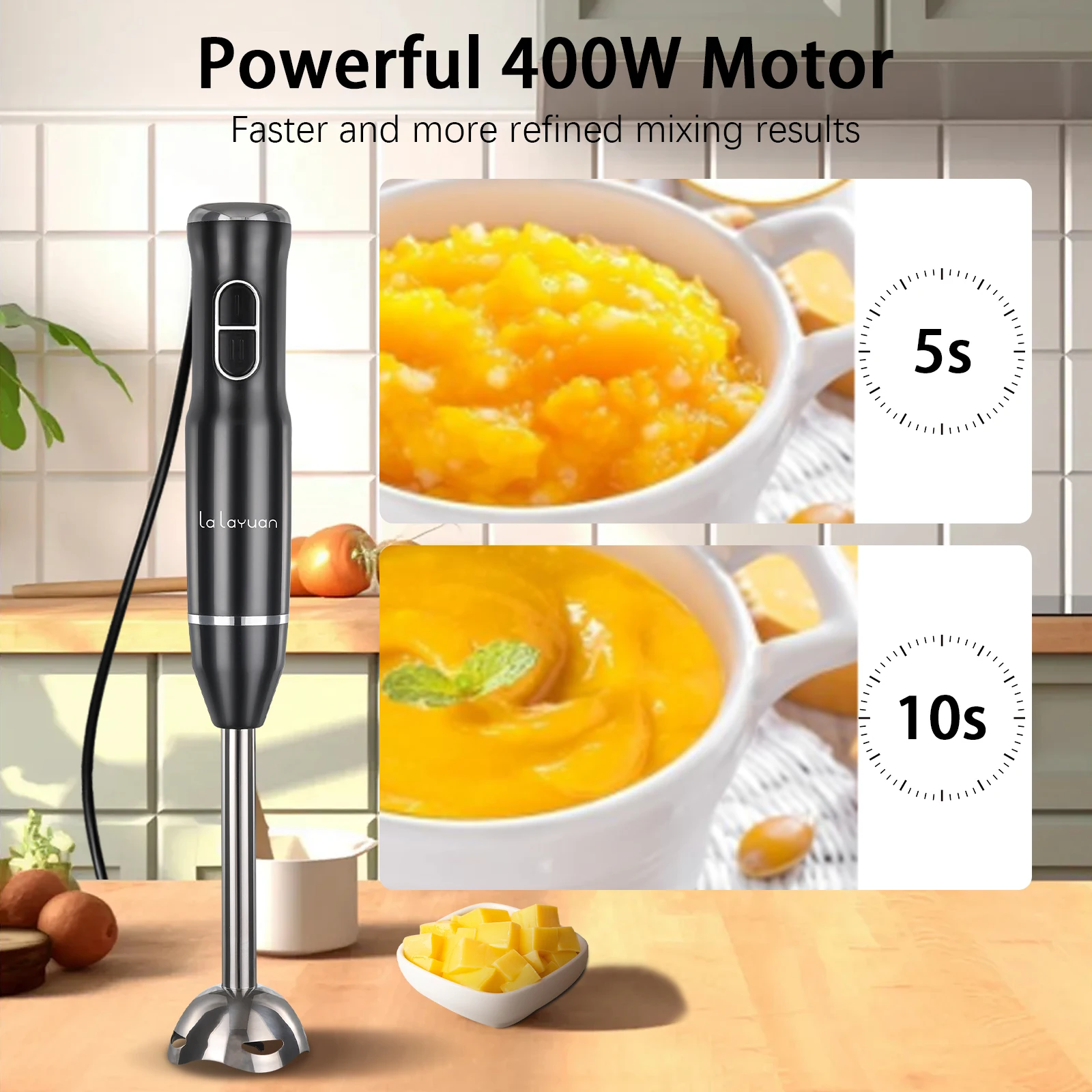 110V Multi-Purpose 5-in-1 Electric Blender Set - Image 2