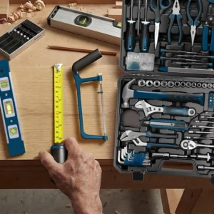 220-Piece Home Tool Kit with Toolbox - Thumbnail Image 7