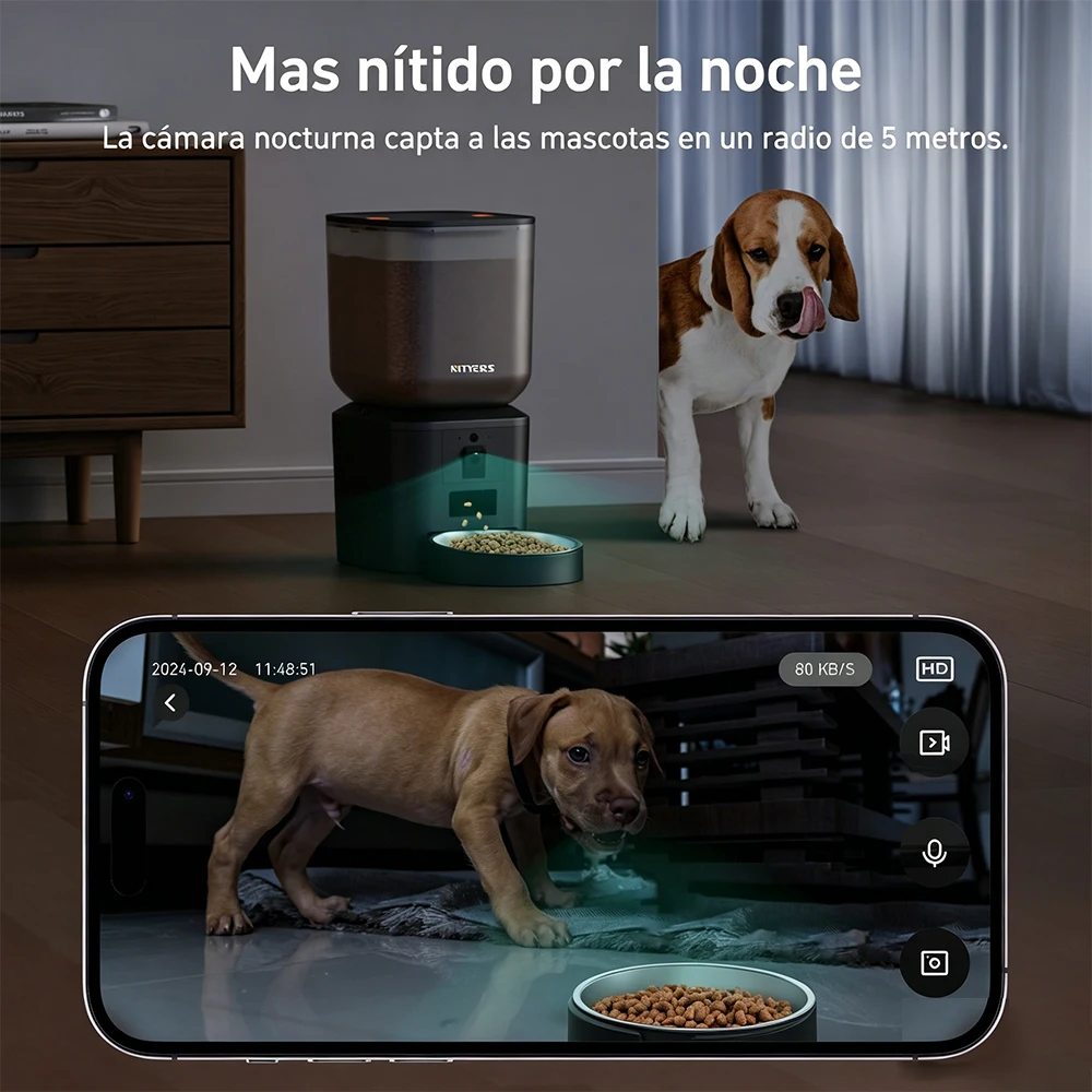 8L Automatic Cat Feeder with 1080P Camera - Image 4