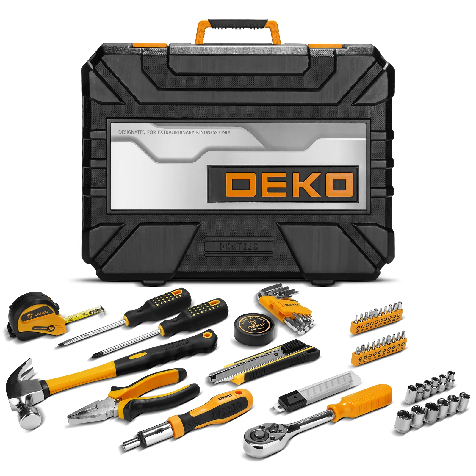 228-Piece Socket Wrench & Auto Tool Kit - Image 3