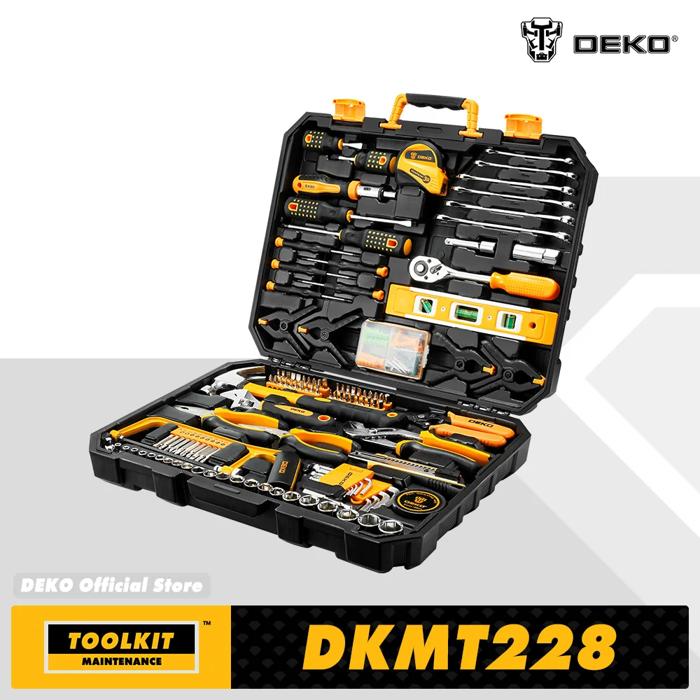 228-Piece Socket Wrench & Auto Tool Kit - Image 1