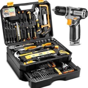 12V Cordless Drill & Home Tool Kit