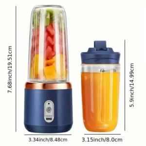 380mL Portable Rechargeable Blender & Juicer Cup - Thumbnail Image 2