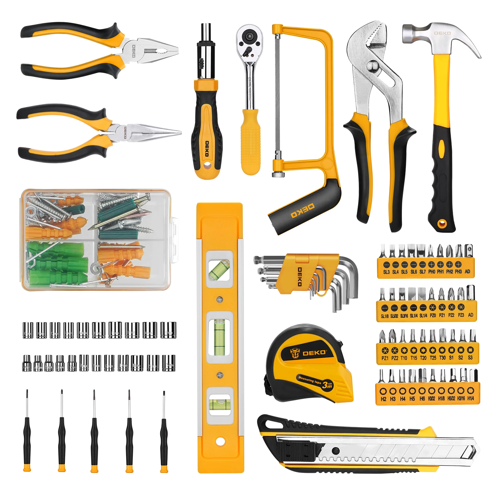228-Piece Socket Wrench & Auto Tool Kit - Image 4