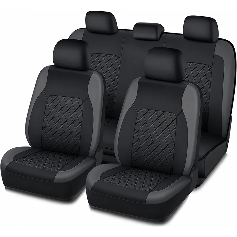 PU Leather Car Seat Covers, Universal Fit - Image 8